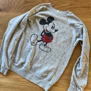 DISNEY casuals - Mickey Mouse Heather sweater, size medium, fits like small!